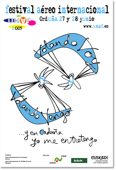 Cartel vuelo
